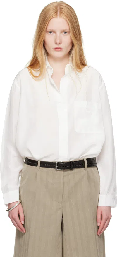 Our Legacy Work Shop Emporio Armani White Grazia Shirt