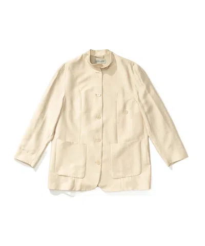 Our Legacy Workshop X Emporio Armani Collaboration Pomposo Casual Jacket In Brown