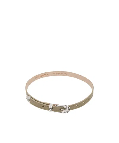 Our Legacy Wrap-around Necklace In Yellow