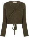 Our Legacy Wrap Knit In Green