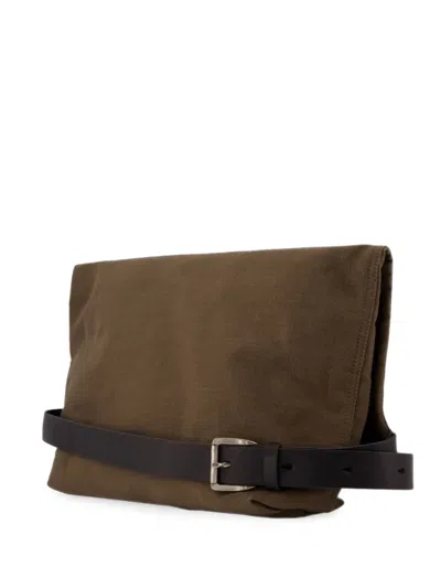 Our Legacy Wrap Shoulder Bag In Brown