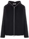 Our Legacy Full Zip Hoodie In Black