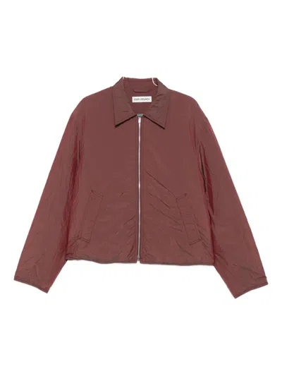 Our Legacy Zip-fastening Pocket Jacket In Red