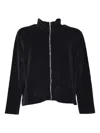 Our Legacy Striped Full-zip Jacket In Black