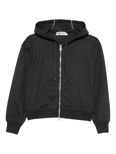 Our Legacy Zip Hoodie In Black