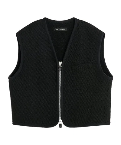 OUR LEGACY ZIP-UP TOP VEST