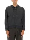 Our Legacy Hooded Sweater With Drawstring And Ribbed Cuffs In Gray