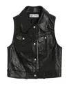 Our Legacy Doll Leather Vest In Black