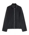 Our Legacy Zippered Casual Jacket In Black