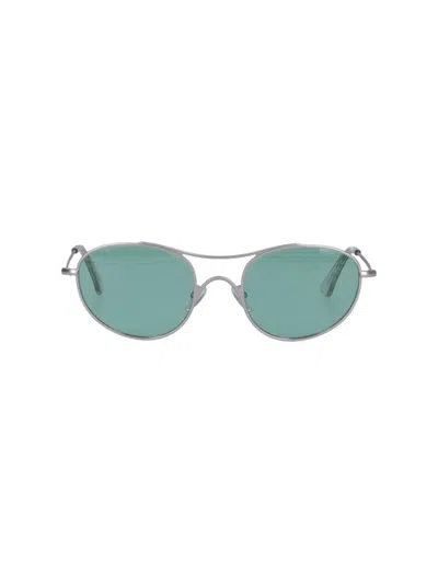 Our Legacy Zwan" Sunglasses - Silver/bronze