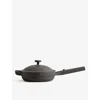 Our Place Char Mini Always Pan Cast Aluminium And Ceramic Cooking Pan In Charcoal