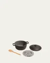 Our Place Perfect Pot 4-piece Set, Black In Char