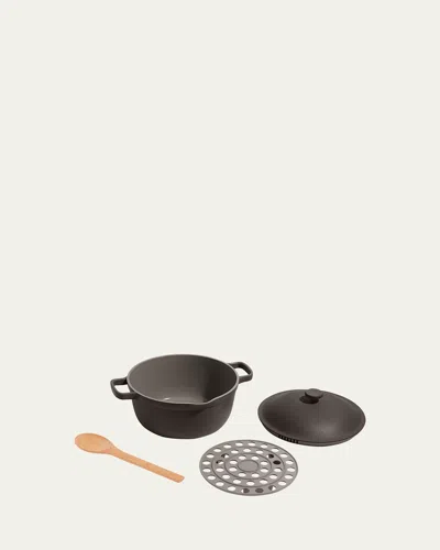 Our Place Perfect Pot 4-piece Set, Black In Char