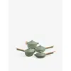 Our Place Sage Cookware Four-piece Aluminium Set In Sage