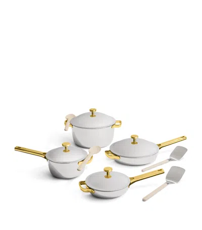 Our Place Set Of 4 Titanium Always Pans Pro In Gold