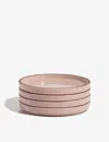 Our Place Spice Demi Ceramic Plates Set Of Four In Spice