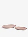 Our Place Spice Gather Ceramic Platters Set Of Two