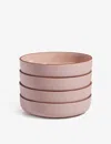 Our Place Spice Midi Ceramic Bowls Set Of Four In Spice