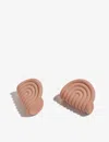 Our Place Spice Textured Wrap-around Silicone Hot Grips In Spice