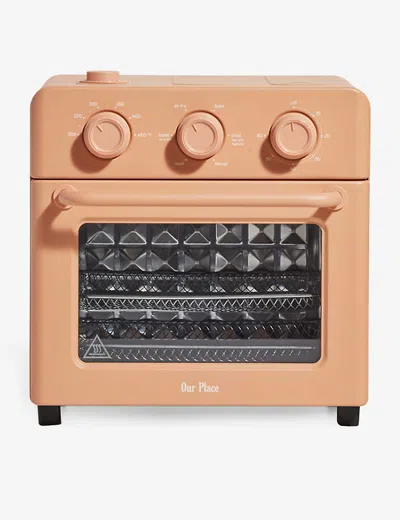 Our Place Spice Wonder 6-in-1 Air Fryer And Toaster Stainless-steel Oven In Orange