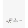 Our Place Chrome Titanium Cookware Duo In Silver