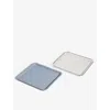 Our Place Blue Salt Wonder Oven Chromed-steel Air-fryer Basket And Aluminium Bake Pan