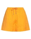 Our Sister Woman Shorts & Bermuda Shorts Orange Size 4 Cotton