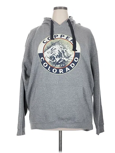 Pre-owned Ouray Pullover Hoodie In Gray