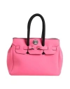 Ours Bag Woman Handbag Fuchsia Size - Textile Fibers In Pink