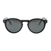 Out East Eyewear Women's Green / Black Brisbane Sunglasses