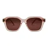 Out East Eyewear Women's Green / Black / Pink Madison Sunglasses