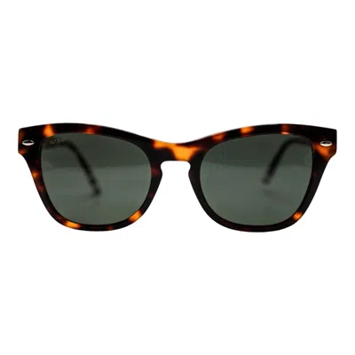 Out East Eyewear Women's Green / Grey Fenwick Sunglasses