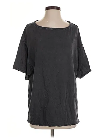 Pre-owned Out From Under 3/4 Sleeve T-shirt In Gray
