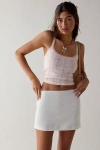 Out From Under Angie Pointelle Cami In Pink Floral, Women's At Urban Outfitters