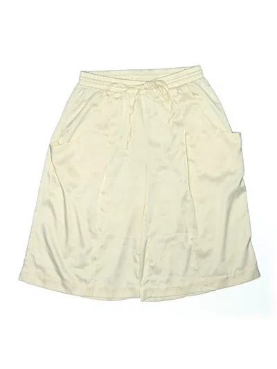 Pre-owned Out From Under Athletic Shorts In White