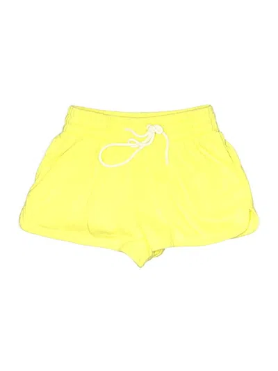 Pre-owned Out From Under Athletic Shorts In Yellow