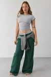 Out From Under Avril Boxer Pant In Green Polka Dot, Women's At Urban Outfitters