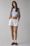 Out From Under Beach Bum Knit Micro Short In White, Women's At Urban Outfitters