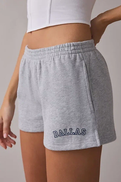 Out From Under Beach Bum Micro Sweat Shorts In Dallas, Women's At Urban Outfitters In Gray