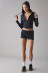 Out From Under Bec Foldover Micro Short In Black, Women's At Urban Outfitters