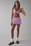 Out From Under Bec Knit Plunge Bralette In Lavender, Women's At Urban Outfitters