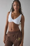 Out From Under Bec Knit Plunge Bralette In White, Women's At Urban Outfitters