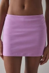 Out From Under Bec Low-rise Micro Mini Skort In Lavender, Women's At Urban Outfitters