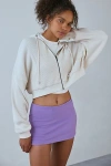 Out From Under Bec Low-rise Micro Mini Skort In Lilac, Women's At Urban Outfitters