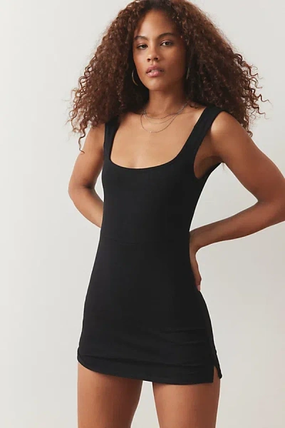 Out From Under Bec Mini Dress In Black, Women's At Urban Outfitters