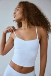 Out From Under Bec Pinch Front Fitted Cami In White, Women's At Urban Outfitters