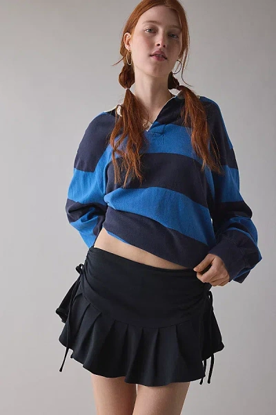 Out From Under Bec Pleated Micro Mini Skort In Black, Women's At Urban Outfitters