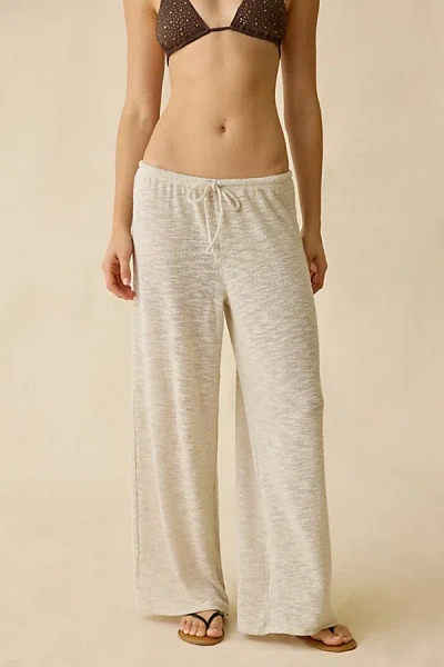 Out From Under Bella Semi-sheer Swit Beach Pant In Neutral, Women's At Urban Outfitters
