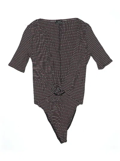 Pre-owned Out From Under Bodysuit In Black