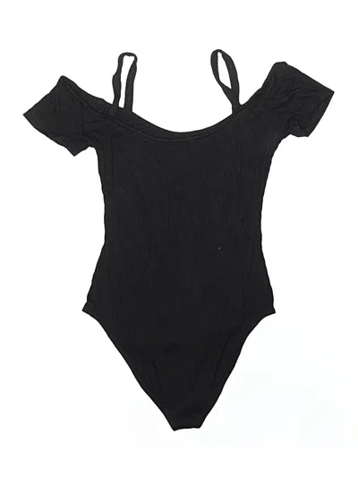 Pre-owned Out From Under Bodysuit In Black